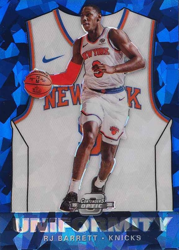 2019 Panini Contenders Optic Uniformity RJ Barrett #3 Basketball Card