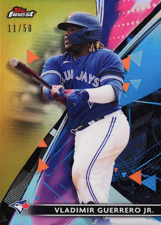 2021 Topps Finest Vladimir Guerrero Jr. #39 Baseball Card