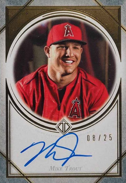 2019 Topps Transcendent VIP Party Mike Trout #MTAP4 Baseball Card