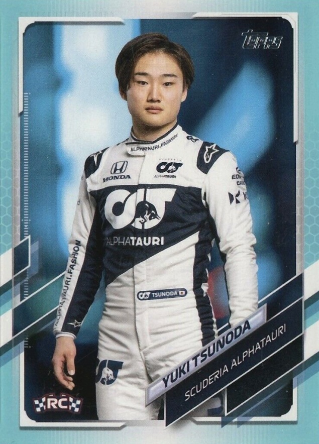 2021 Topps Formula 1 Yuki Tsunoda #14 Other Sports Card