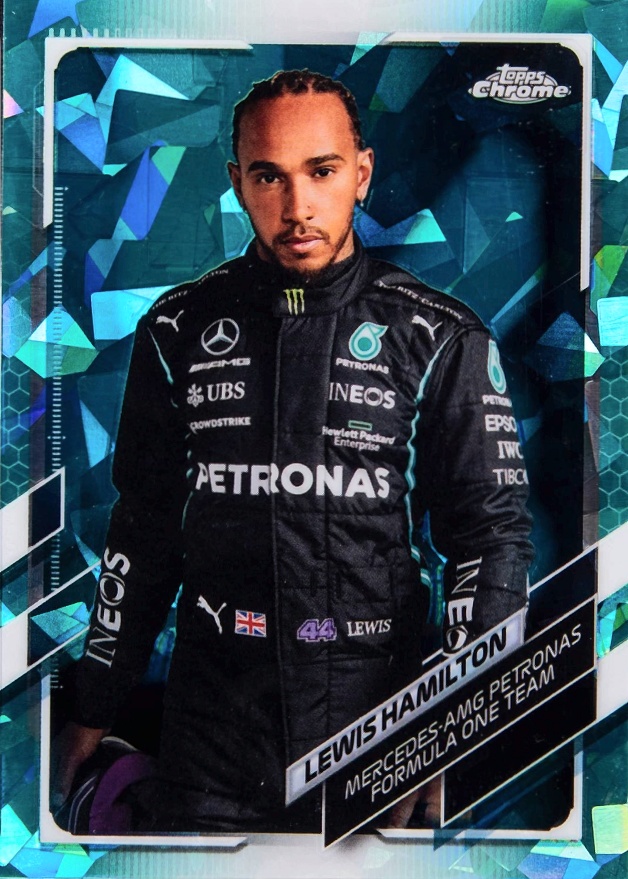 2021  Topps Chrome Formula 1 Sapphire Edition Lewis Hamilton #1 Other Sports Card