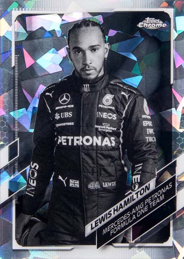 2021  Topps Chrome Formula 1 Sapphire Edition Lewis Hamilton #1 Other Sports Card