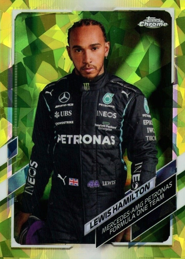 2021  Topps Chrome Formula 1 Sapphire Edition Lewis Hamilton #1 Other Sports Card