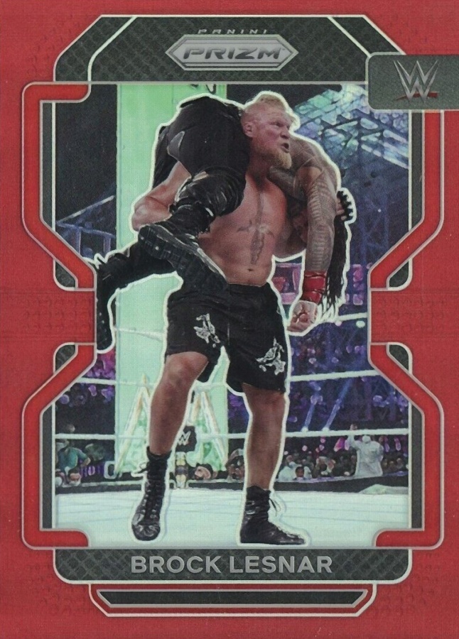 2022 Panini Prizm WWE Brock Lesnar #135 Other Sports Card