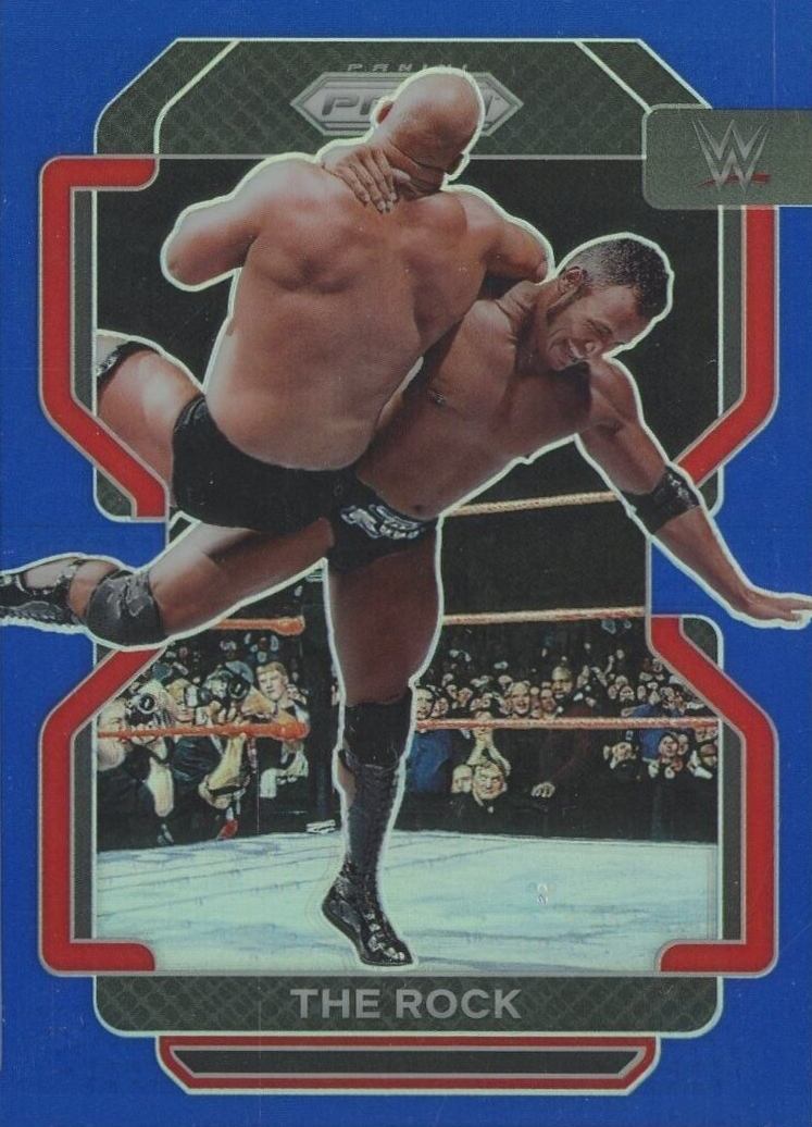 2022 Panini Prizm WWE Dwayne Johnson #191 Other Sports Card