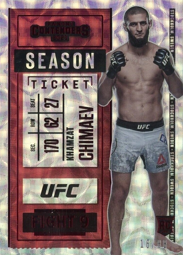 2021 Panini Chronicles UFC Khamzat Chimaev #3 Other Sports Card