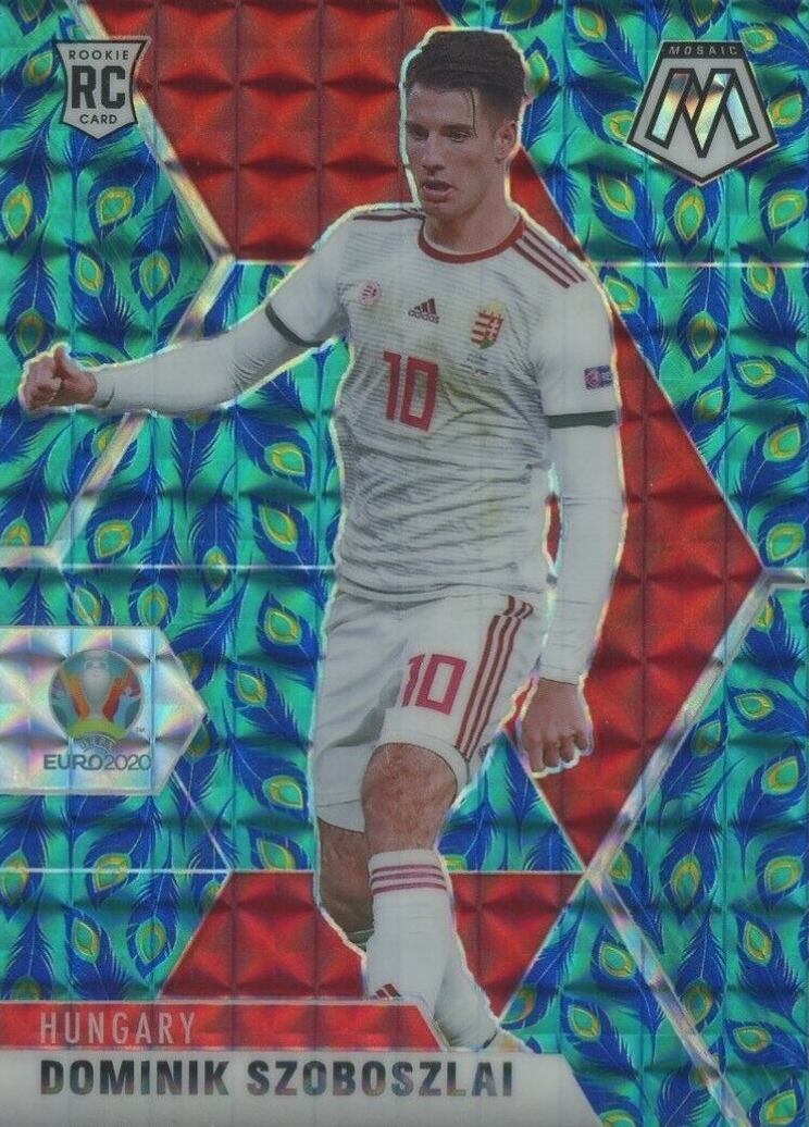 2020 Panini Mosaic UEFA Euro 2020 Dominik Szoboszlai #49 Soccer Card