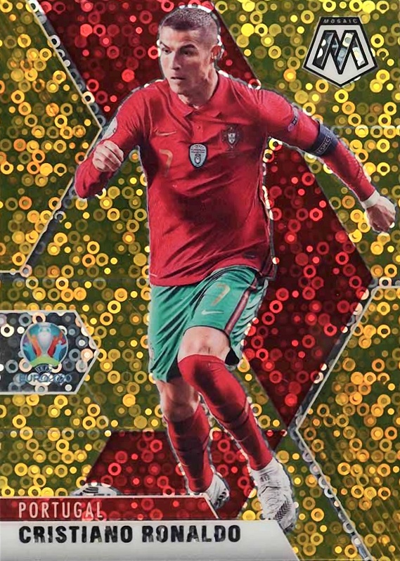 2020 Panini Mosaic UEFA Euro 2020 Cristiano Ronaldo #160 Soccer Card