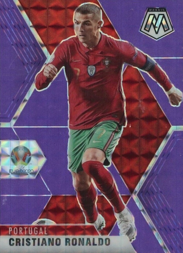 2020 Panini Mosaic UEFA Euro 2020 Cristiano Ronaldo #160 Soccer Card