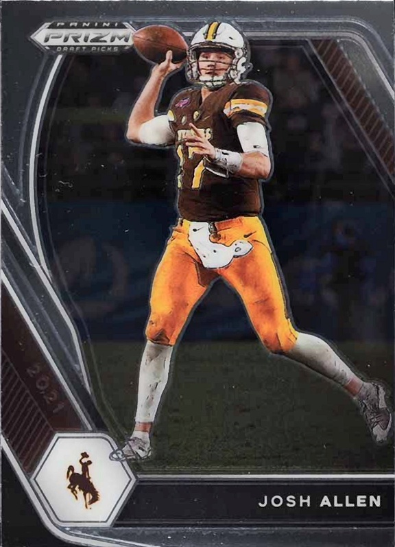 2021 Panini Prizm Draft Picks Josh Allen #4 Football Card