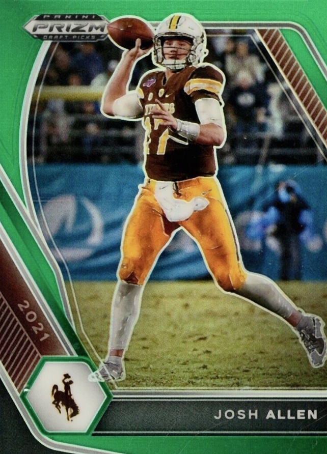 2021 Panini Prizm Draft Picks Josh Allen #4 Football Card