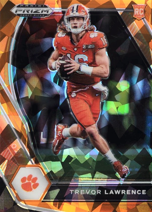 2021 Panini Prizm Draft Picks Trevor Lawrence #106 Football Card