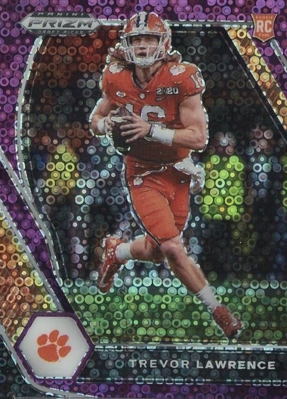 2021 Panini Prizm Draft Picks Trevor Lawrence #106 Football Card