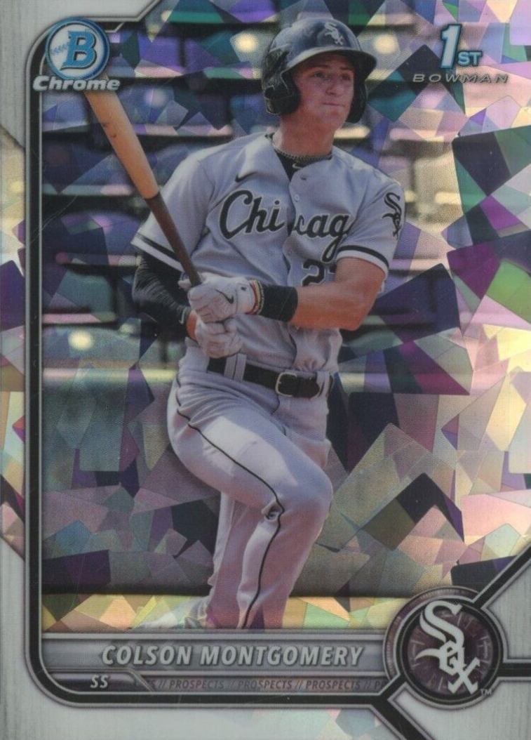 2022 Bowman Chrome Prospects Colson Montgomery #BCP71 Baseball Card