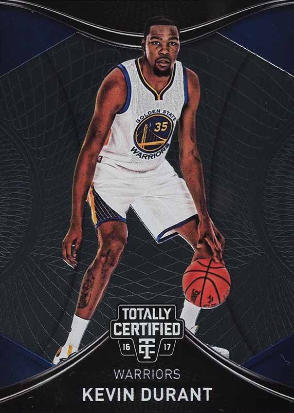 2016 Panini Totally Certified Kevin Durant #34 Basketball Card