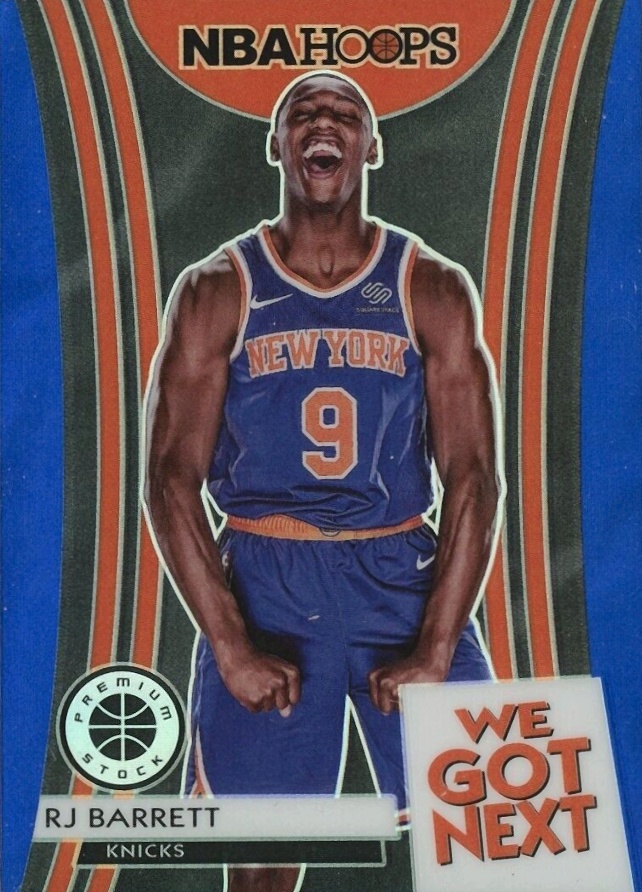 2019 Panini Hoops Premium Stock We Got Next RJ Barrett #1 Basketball Card