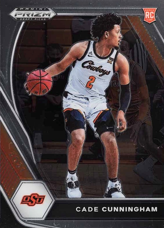 2021 Panini Prizm Draft Picks Cade Cunningham #1 Basketball Card