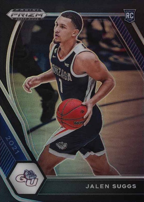 2021 Panini Prizm Draft Picks Jalen Suggs #3 Basketball Card