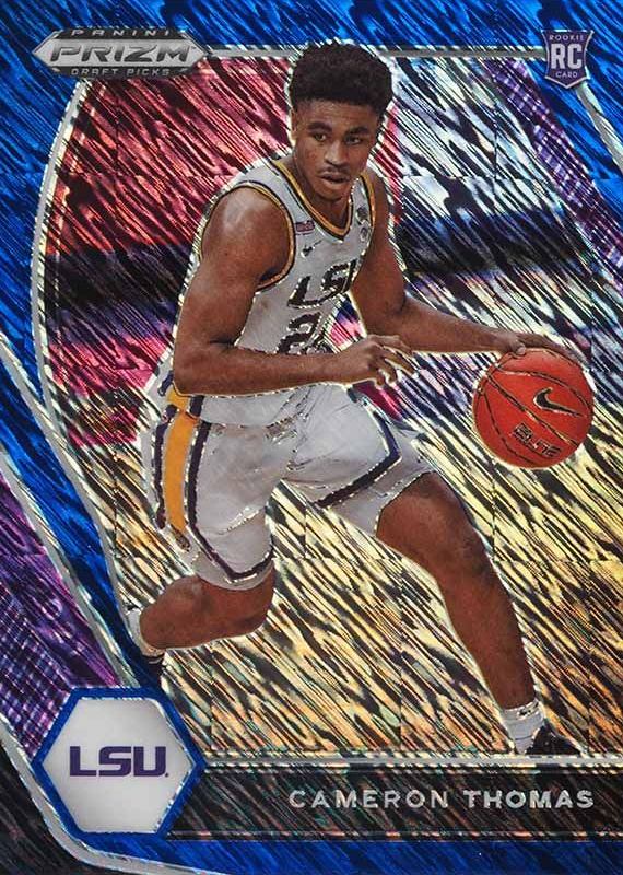 2021 Panini Prizm Draft Picks Cameron Thomas #18 Basketball Card