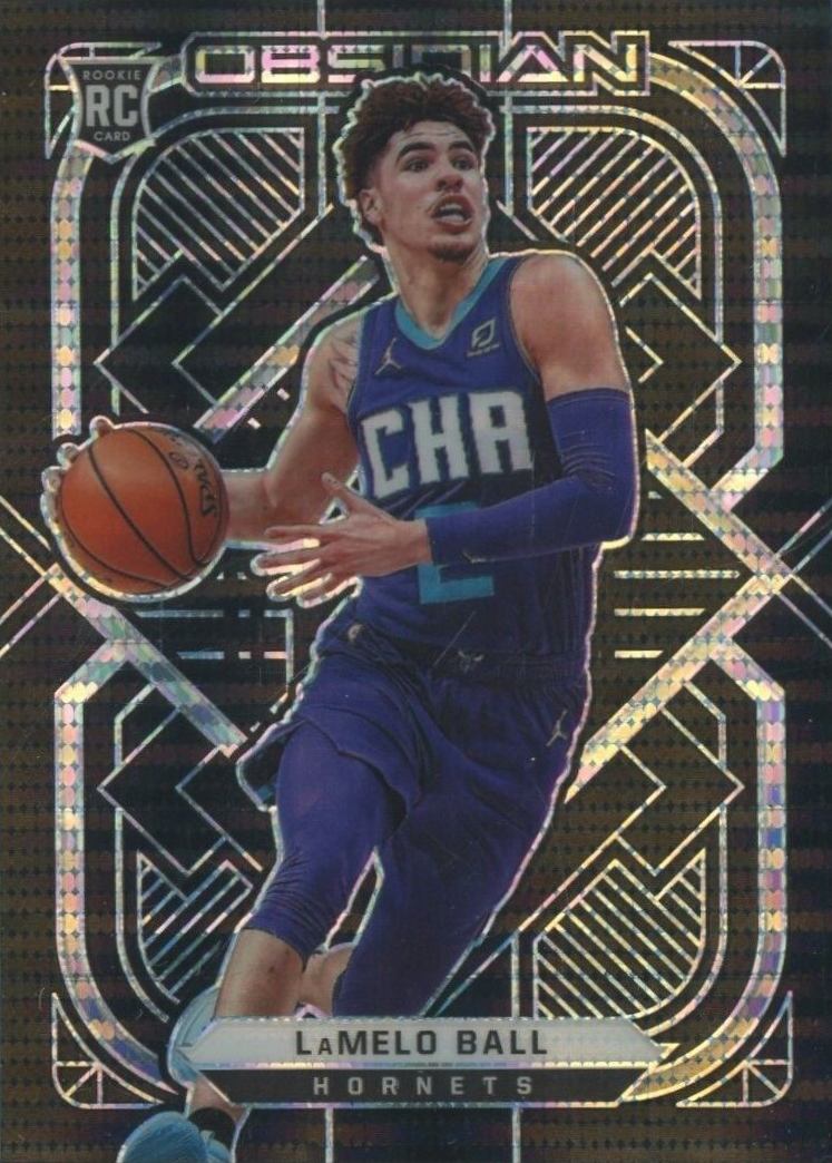 2020 Panini Obsidian LaMelo Ball #151 Basketball Card