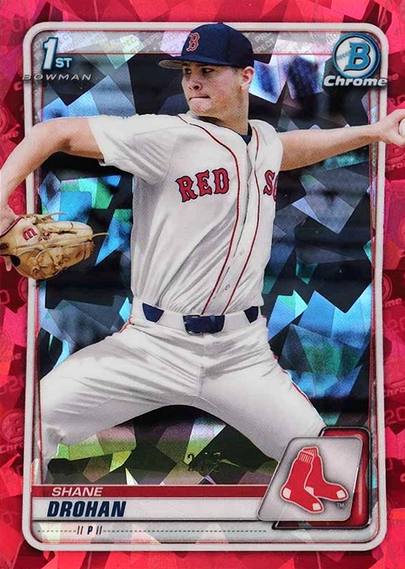 2020 Bowman Draft Chrome Sapphire Edition Shane Drohan #BD170 Baseball Card