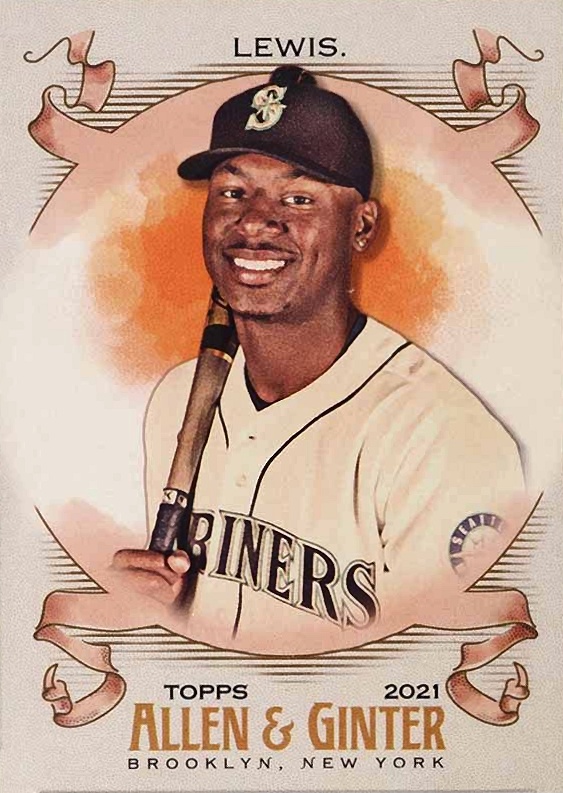 2021 Topps Allen & Ginter Kyle Lewis #75 Baseball Card