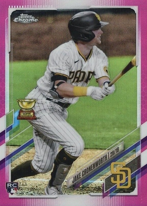 2021 Topps Chrome Jake Cronenworth #49 Baseball Card