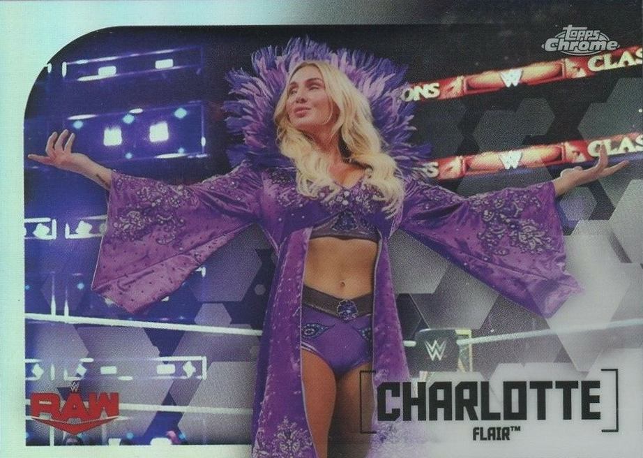 2020 Topps WWE Chrome Charlotte Flair #20 Other Sports Card