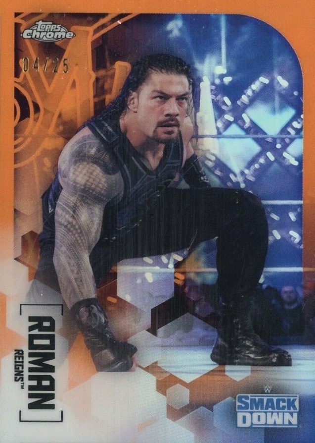 2020 Topps WWE Chrome Roman Reigns #50 Other Sports Card