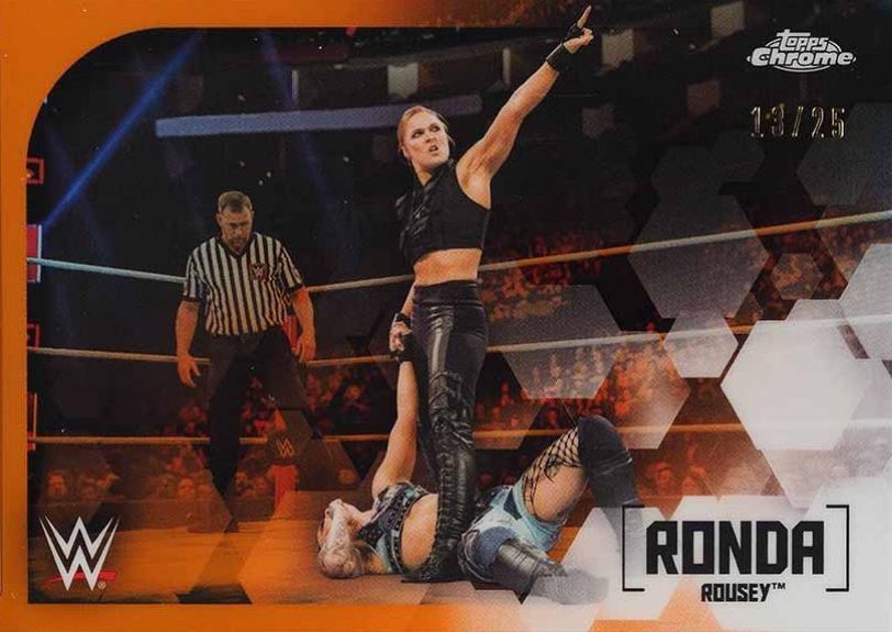 2020 Topps WWE Chrome Ronda Rousey #51 Other Sports Card