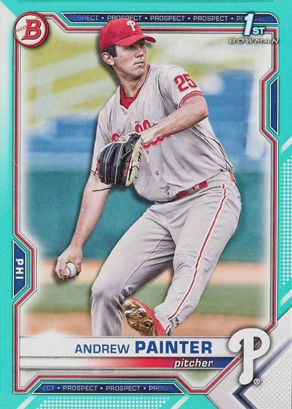 2021 Bowman Draft Andrew Painter #BD10 Baseball Card