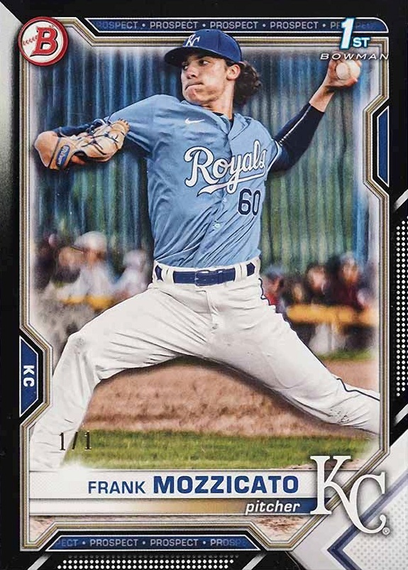 2021 Bowman Draft Frank Mozzicato #BD95 Baseball Card