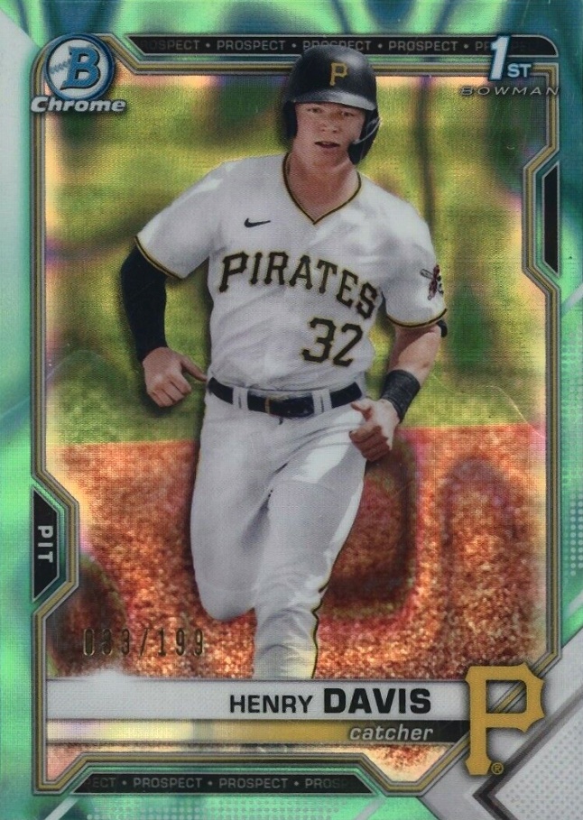 2021 Bowman Draft Henry Davis #BDC48 Baseball Card