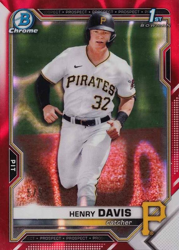 2021 Bowman Draft Henry Davis #BDC48 Baseball Card