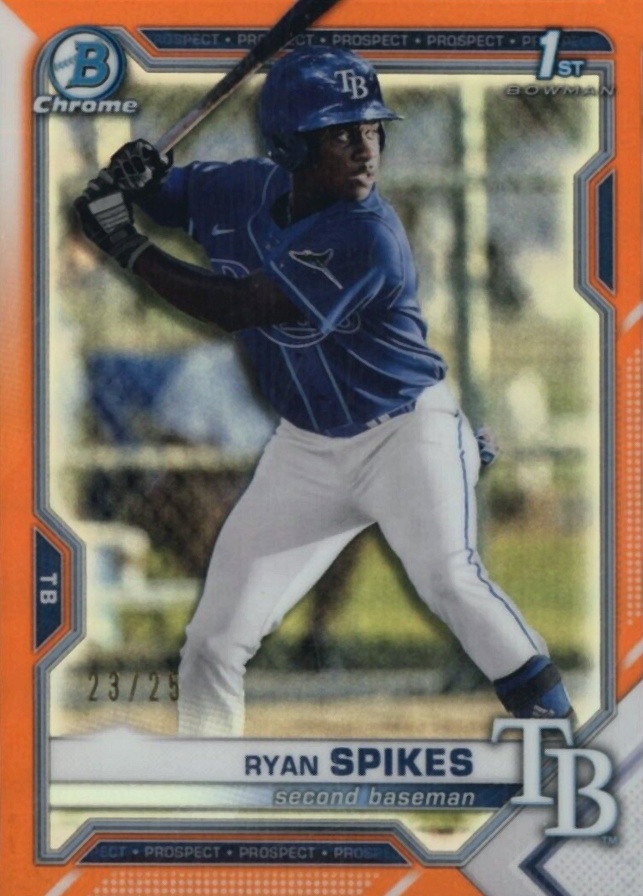 2021 Bowman Draft Ryan Spikes #BDC63 Baseball Card