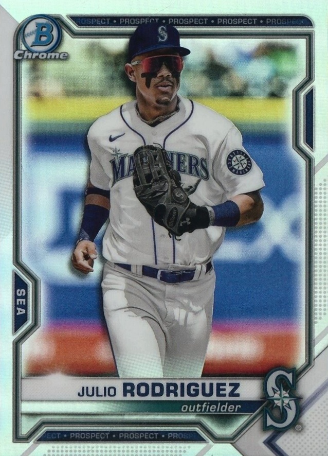 2021 Bowman Draft Julio Rodriguez #BDC145 Baseball Card