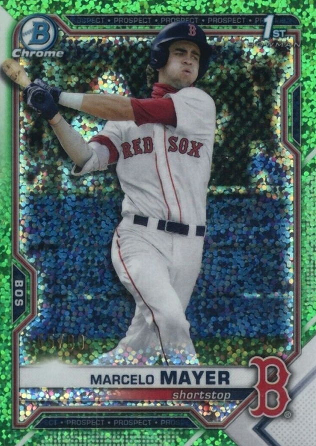 2021 Bowman Draft Marcelo Mayer #BDC174 Baseball Card