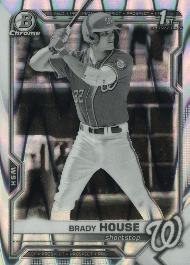 2021 Bowman Draft Brady House #BDC186 Baseball Card