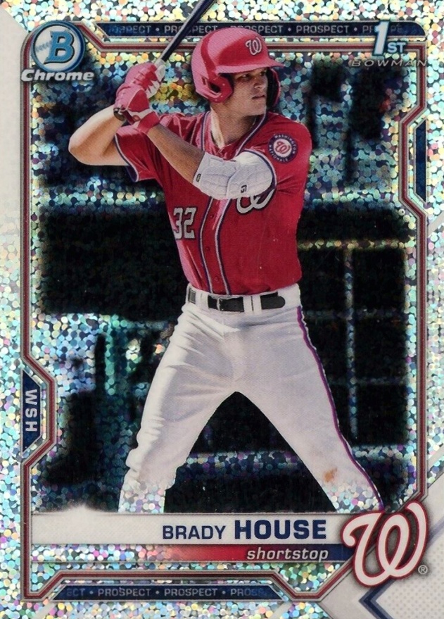 2021 Bowman Draft Brady House #BDC186 Baseball Card