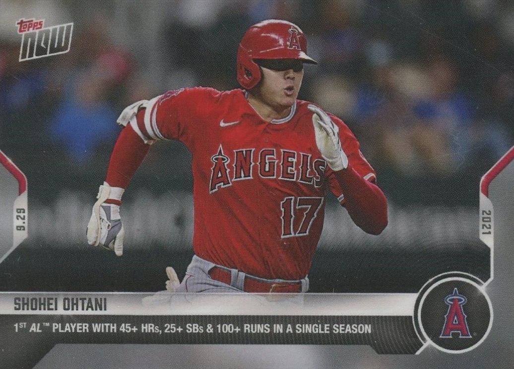 2021 Topps Now Shohei Ohtani #878 Baseball Card