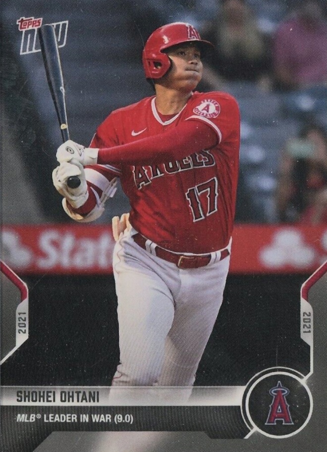 2021 Topps Now Shohei Ohtani #910 Baseball Card