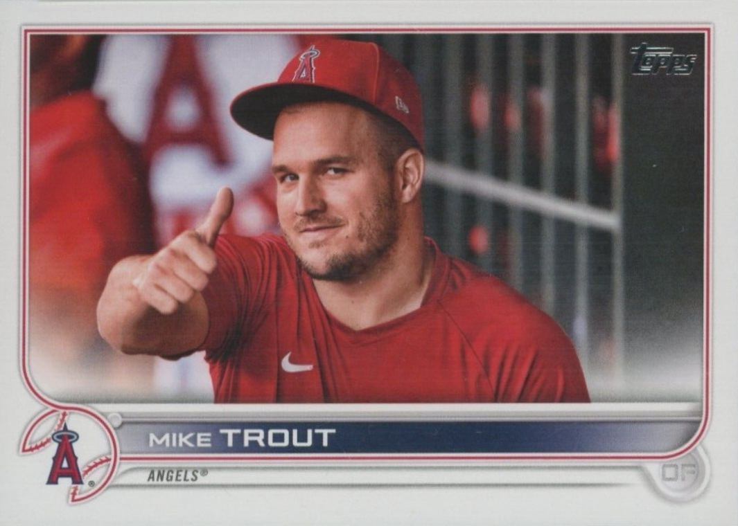 2022 Topps Mike Trout #27 Baseball Card