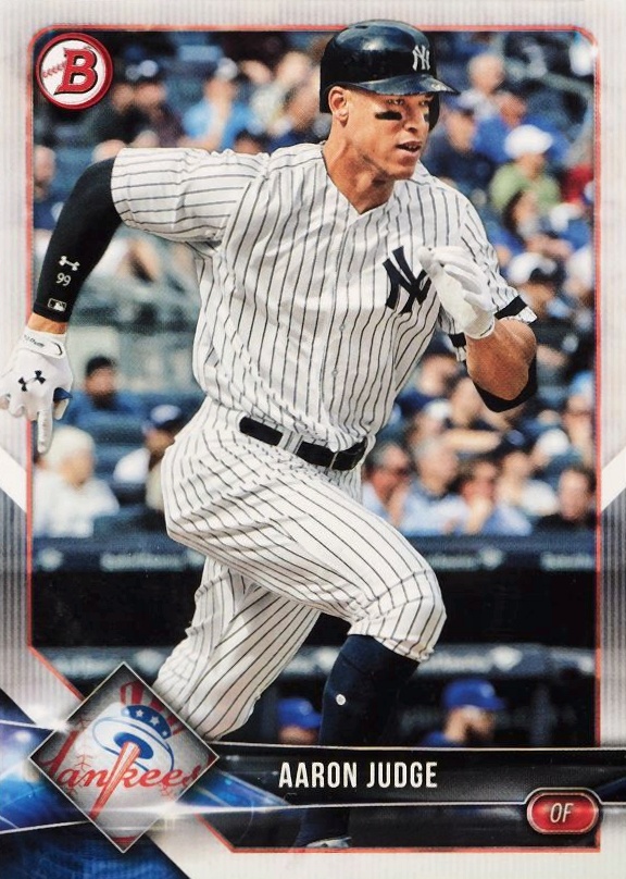 2018 Bowman Aaron Judge #24 Baseball Card