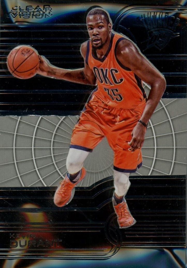 2015 Panini Clear Vision Kevin Durant #28 Basketball Card