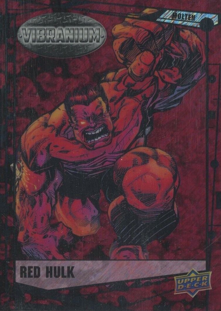 2015 Upper Deck Marvel Vibranium Red Hulk #75 Non-Sports Card