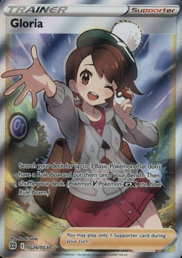 2022 Pokemon Sword & Shield Brilliant Stars Full Art/Gloria #TG26 TCG Card