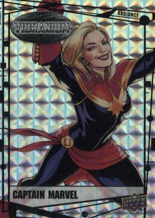 2015 Upper Deck Marvel Vibranium Captain Marvel #2 Non-Sports Card