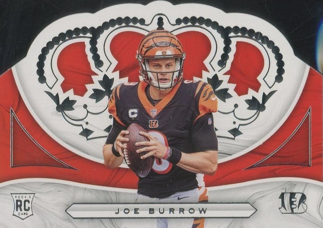 2020 Panini Chronicles Crown Royale Joe Burrow #CR1 Football Card