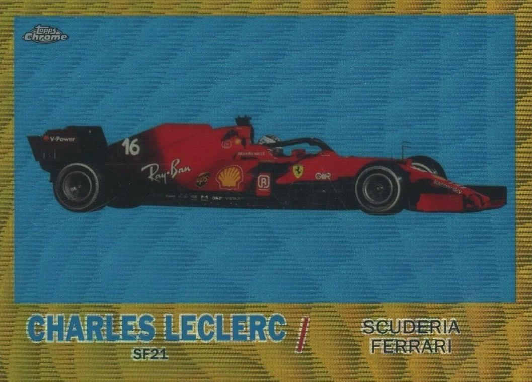 2021 Topps Chrome Formula 1 1961 Topps Sports Cars Charles Leclerc #T61CL Other Sports Card