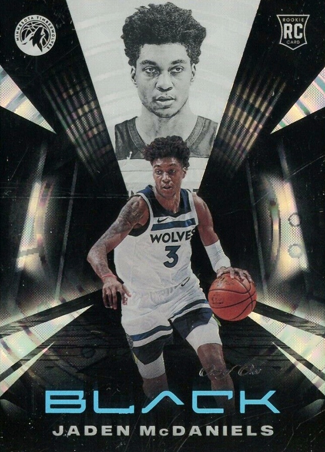 2020 Panini Black Jaden Mcdaniels #88 Basketball Card